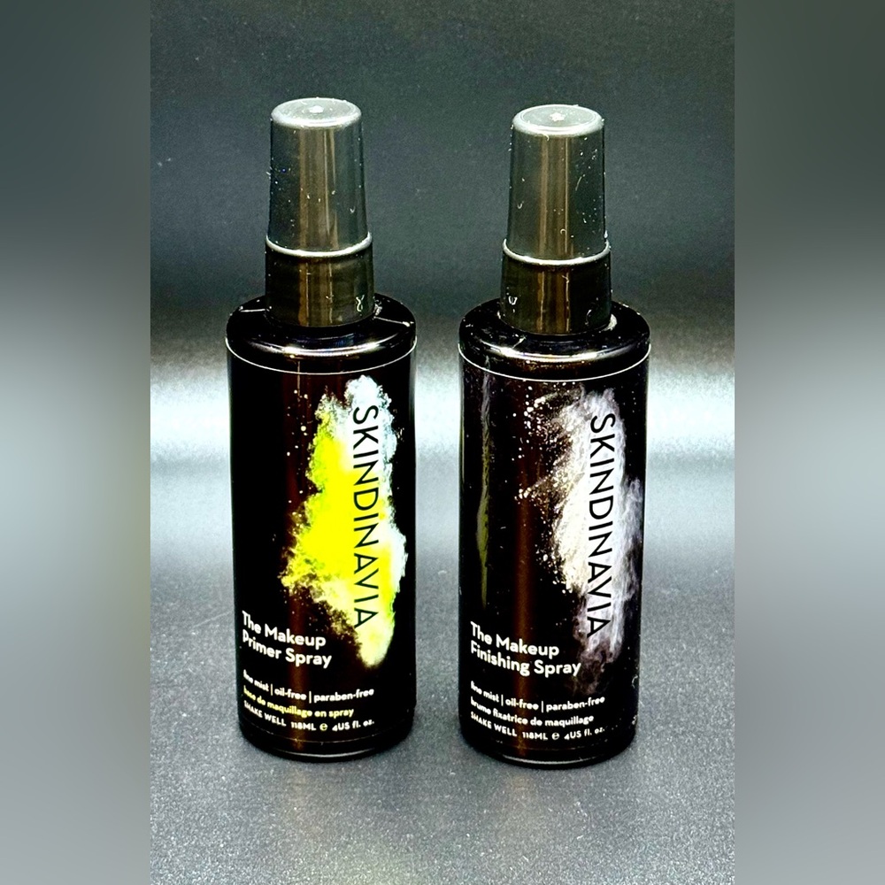 Skindinavia set-the make up finishing spray and makeup primer spray